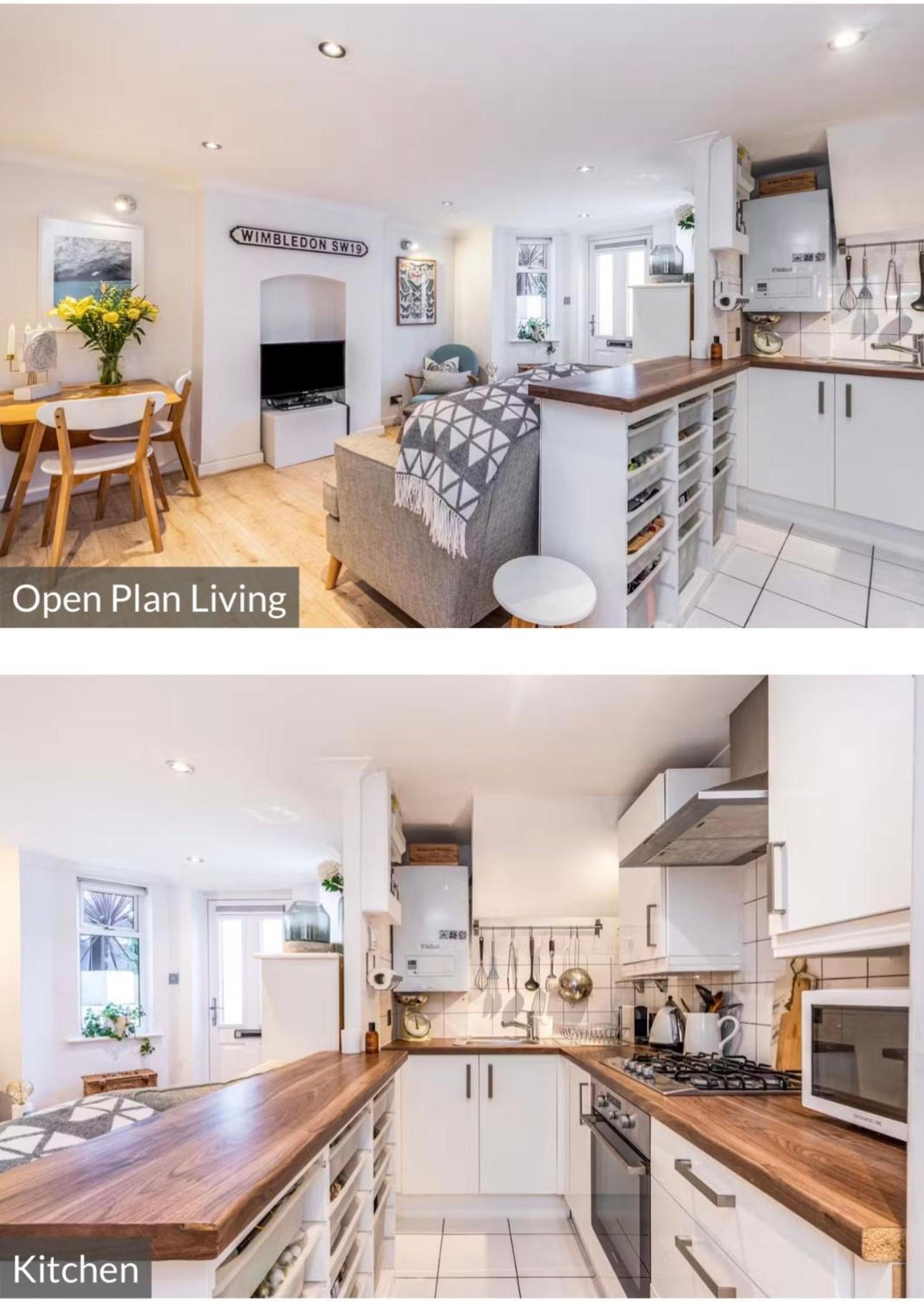 Stunning, Stylish Garden Flat In The Heart Of Wimbledon Daire Londra Dış mekan fotoğraf