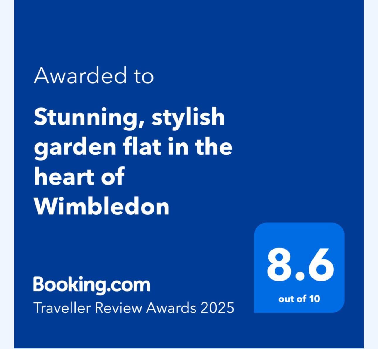 Stunning, Stylish Garden Flat In The Heart Of Wimbledon Daire Londra Dış mekan fotoğraf